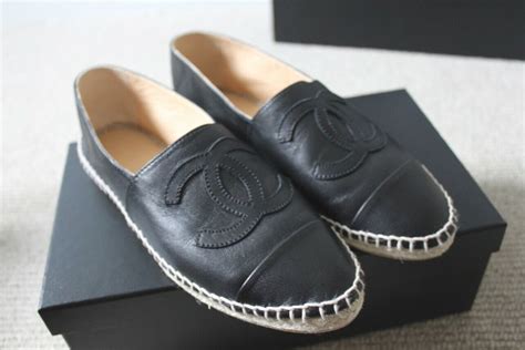 chanel espadrilles replica review|Chanel espadrille wedges.